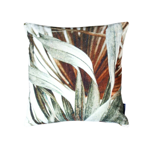 Mars & More kussen fluweel natuur siergras 45x45cm*