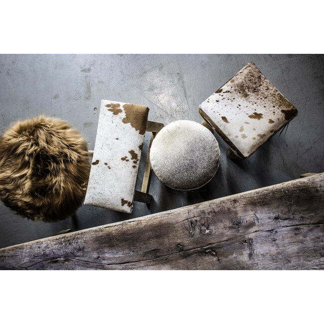 Mars & More kruk koe grijs rond 45cm