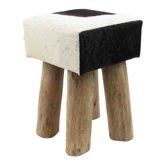 Mars & More kruk koe zwart vierkant 45cm