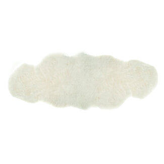 Mars & More plaid 2 ijslandse schapen geschoren wit 190cm (butt to butt) Mars & More plaid 2 ijslandse schapen geschoren wit 190cm (butt to butt)