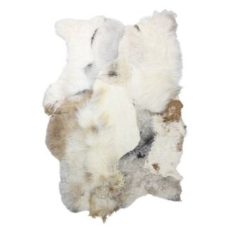 Mars & More plaid ijslandse schapen melange mix licht 120x180cm Mars & More plaid ijslandse schapen melange mix licht 120x180cm