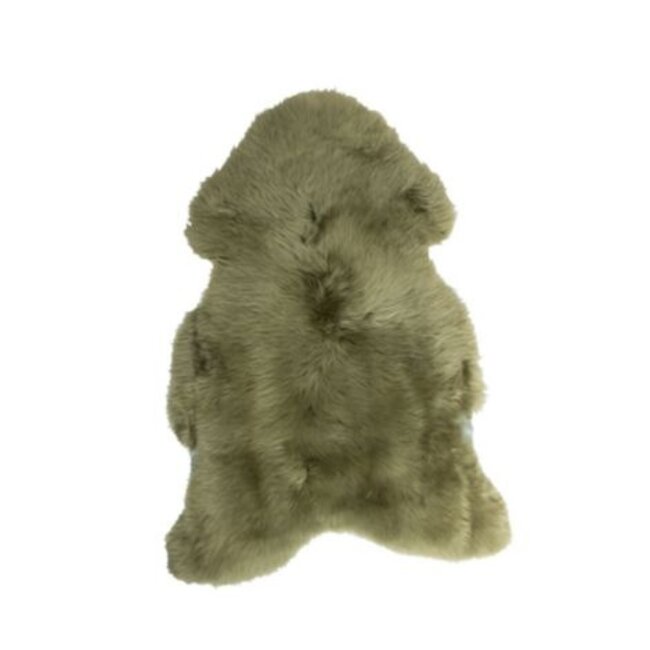Mars & More schapenvacht ijsland olijfgroen 100-110cm