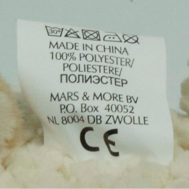 Mars & More knuffel lief dik konijntje 23cm