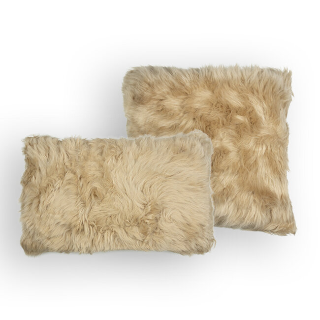 Mars & More kussen nieuw zeeland schaap zand 30x50cm