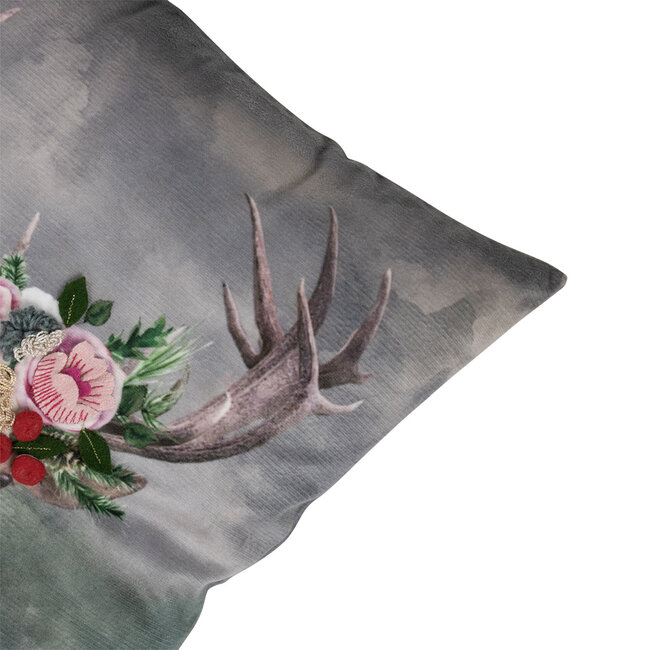 Mars & More handgemaakt kussen fleury hert 45x45cm