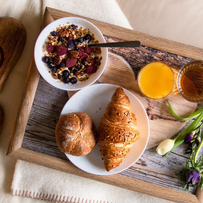 Mars & More schootkussen houten hart 43cm