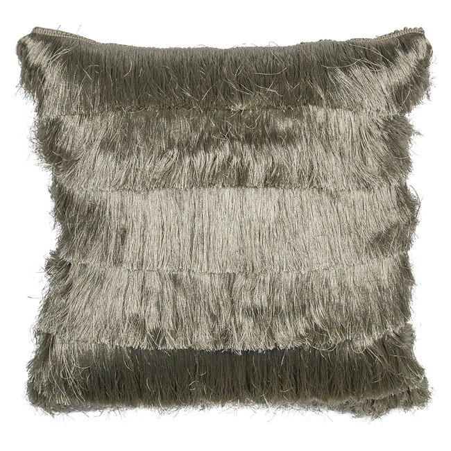 Mars & More kussen franjes goud 45x45cm