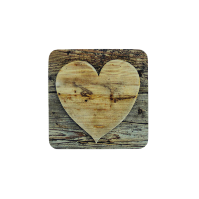 Mars & More onderzetter hart hout 10x10cm (6)