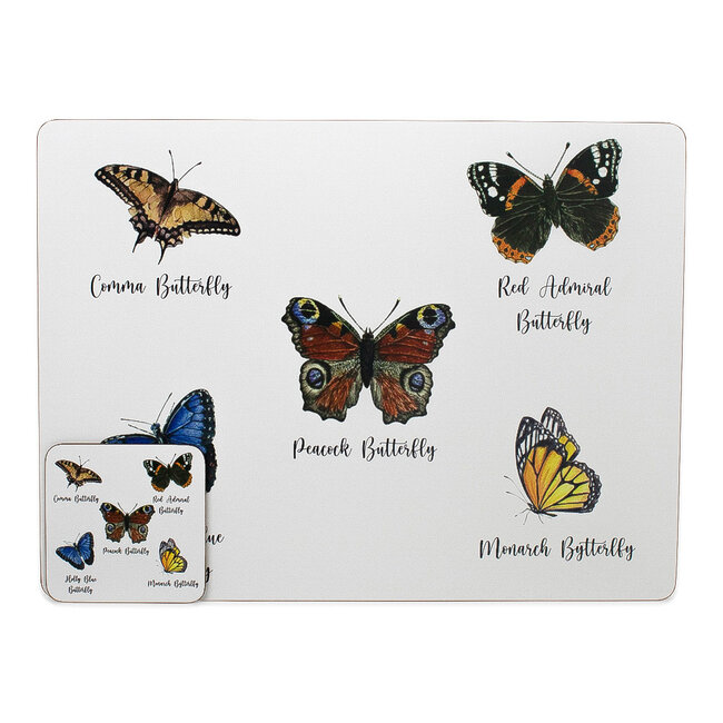 Mars & More *placemat vlinders 30x40cm (4)*