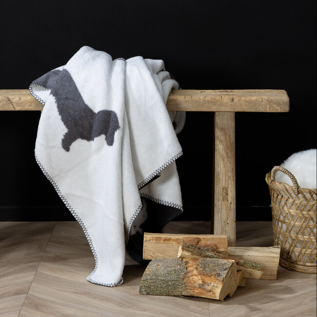 Mars & More plaid teckel 150x200cm