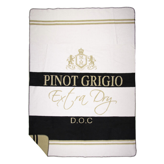 Mars & More plaid wijn pinot grigio beige 150x200cm