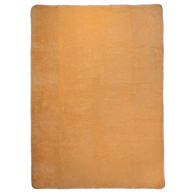 Mars & More plaid uni geel 150x200cm