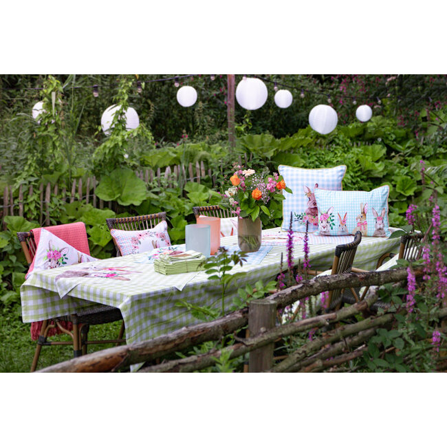 Mars & More kussen konijn krans 45x45cm