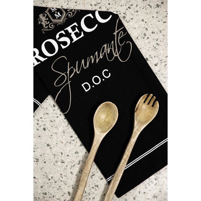 Mars & More theedoek wijn prosecco 50x70cm