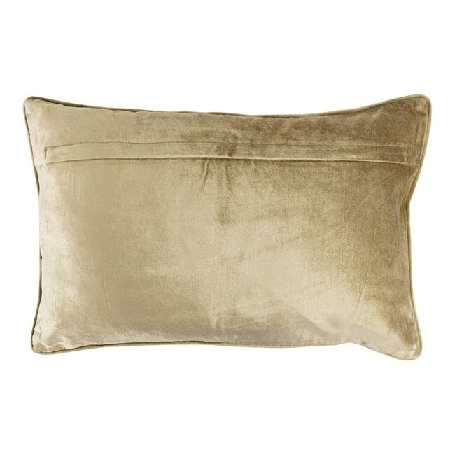 Mars & More groot kussen fluweel goud 40x60cm