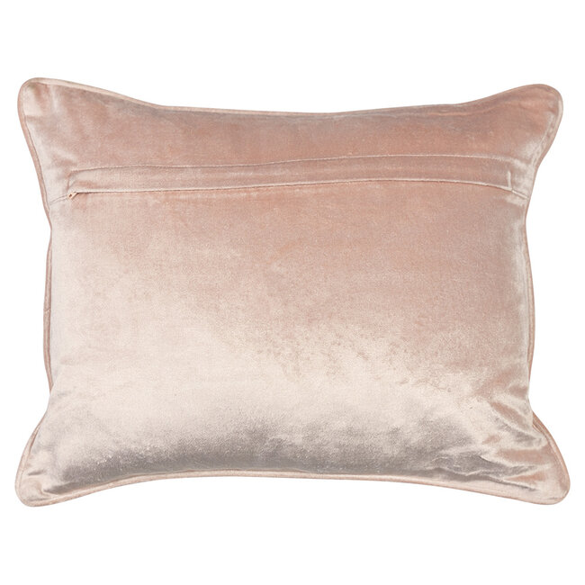 Mars & More half kussen fluweel blush pink 35x45cm*