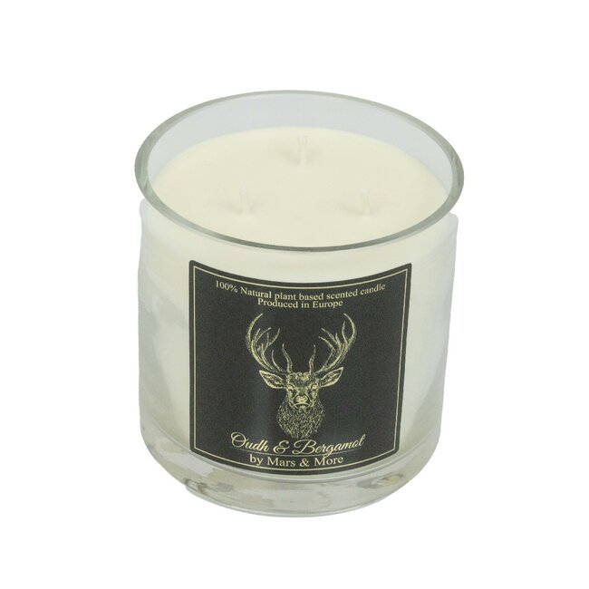 Mars & More geurkaars oudh bergamot h12 d12
