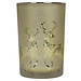 Mars & More Theelichthouder dansend hert goud large 18cm