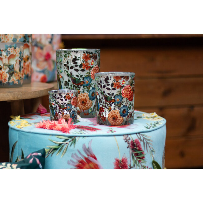 Mars & More Theelichthouder fleury dahlias large 18cm