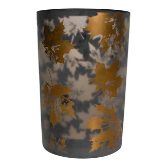 Mars & More Theelichthouder herfst bladeren large 18cm