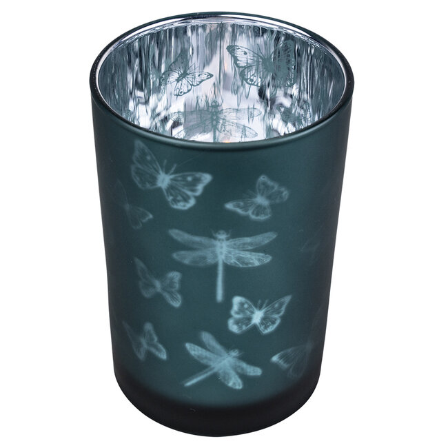 Mars & More Theelichthouder insecten petrol large 18cm*