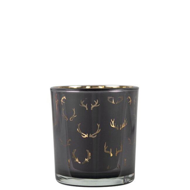 Mars & More Theelichthouder silhouette gewei small 8cm