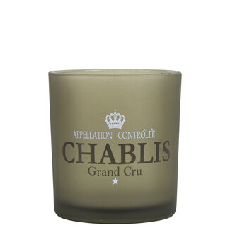 Mars & More Theelichthouder wijn chablis taupe small 8cm