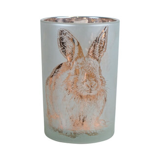 Mars & More Theelichthouder konijn brons large 18cm