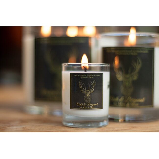 Mars & More geurkaars oudh bergamot h6 d4,5