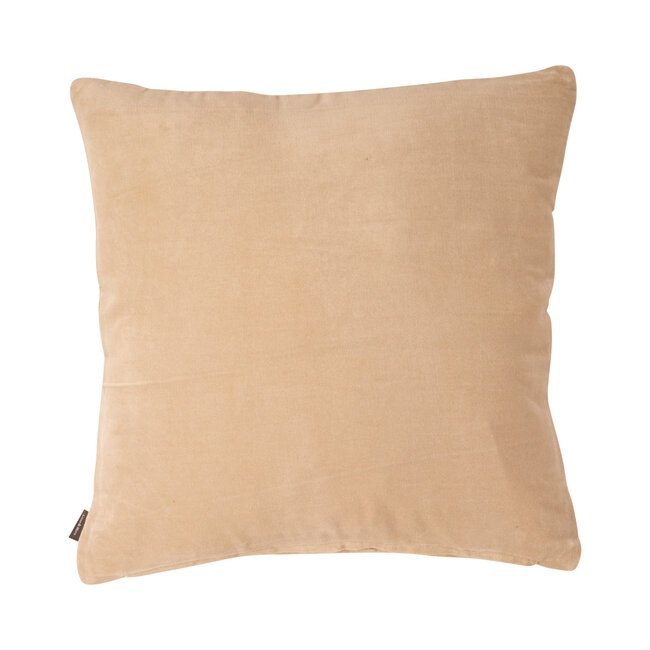 Linen & More Dayna Velvet kussen beige 45x45cm