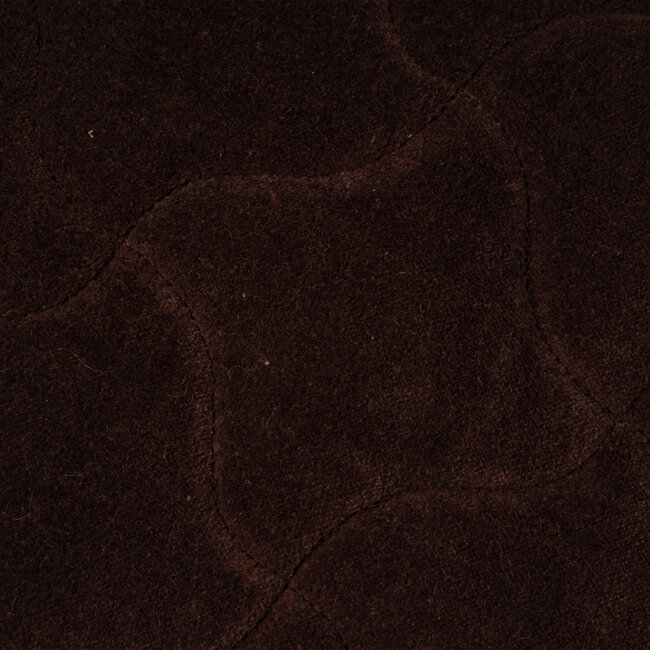 Linen & More Dayna Velvet kussen bruin 45x45cm