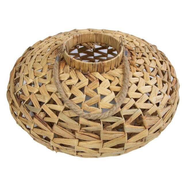 Mars & More waterhyacinth windlicht rond plat dia 52cm