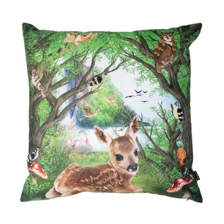 Mars & More handgemaakt kussen fleury bambi sprookjes 45x45cm