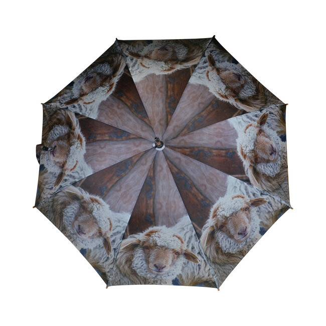 Mars & More paraplu schaapjes beige 105cm