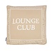 Mars & More Lounge Club outdoor kussen taupe 50x50cm