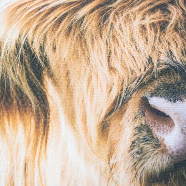 Mars & More Schotse hooglander buitenkussen 40x60cm