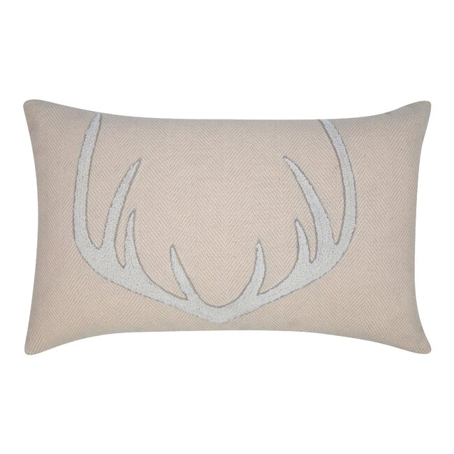 Mars & More Morris Kussen gewei beige 30x50cm