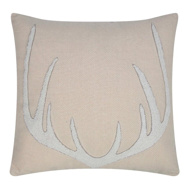 Mars & More Morris Kussen gewei beige  45x45cm