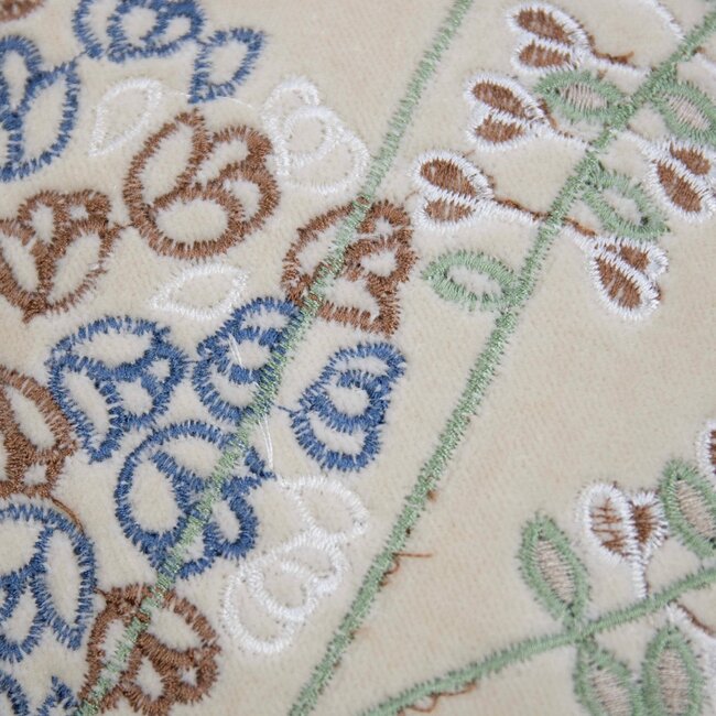 Linen & More Allium Kussen beige 30x50cm