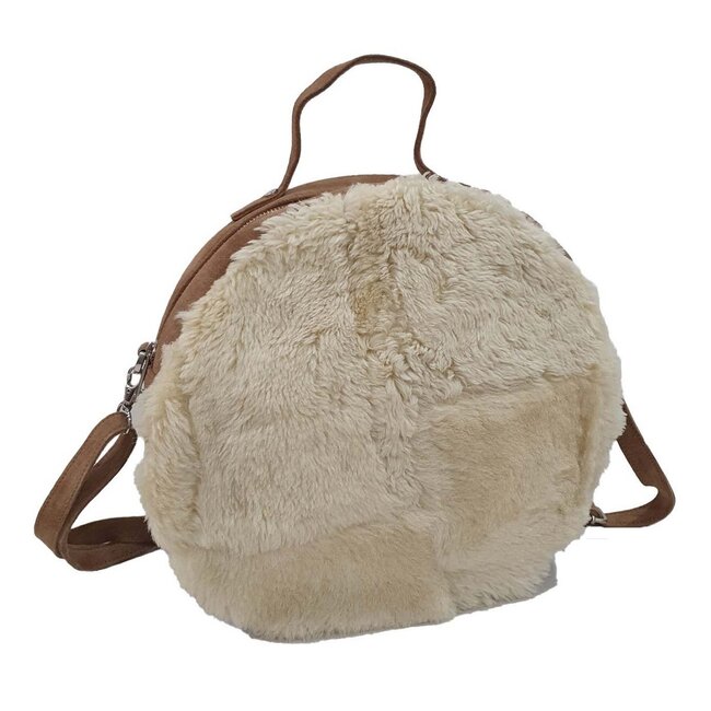 Mars & More schaap wit crossbody tas uni 30x28x7cm (ovis aries)