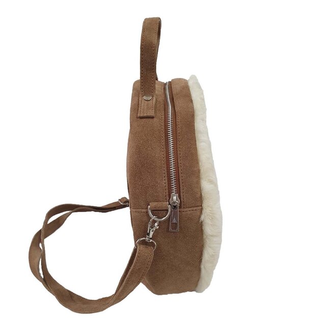 Mars & More schaap wit crossbody tas uni 30x28x7cm (ovis aries)