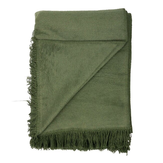 Mars & More plaid uni groen xl 150x200cm