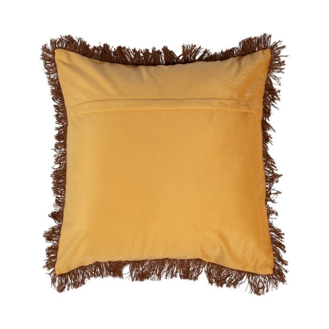 Mars & More Kussen Sulawesi mosterd geel 45x45cm