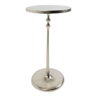 Mars & More Tafel Rond zilver h60 d32cm