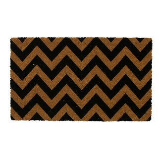 Mars & More Deurmat Kokos zig zag 75cm