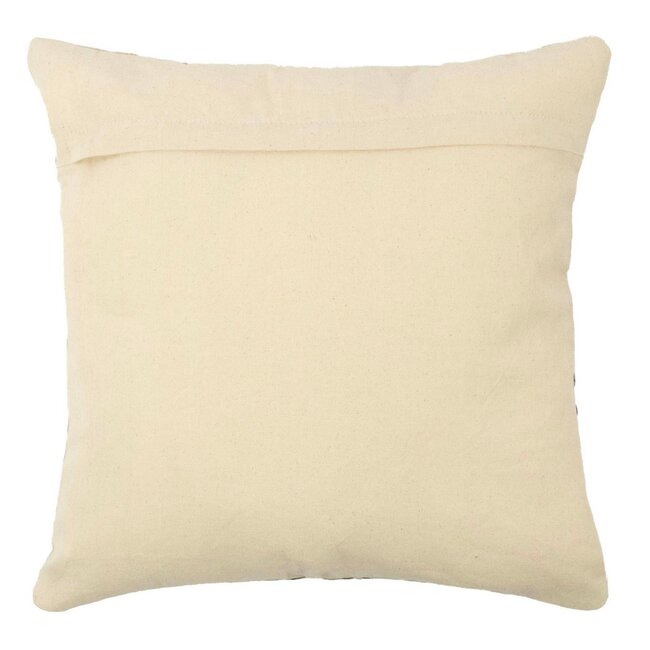 Mars & More kussen geborduurd wilde bloemen paarse ridderspoor 45x45cm