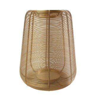 Mars & More Lantaarn Ijzer dara goud h30 d24cm