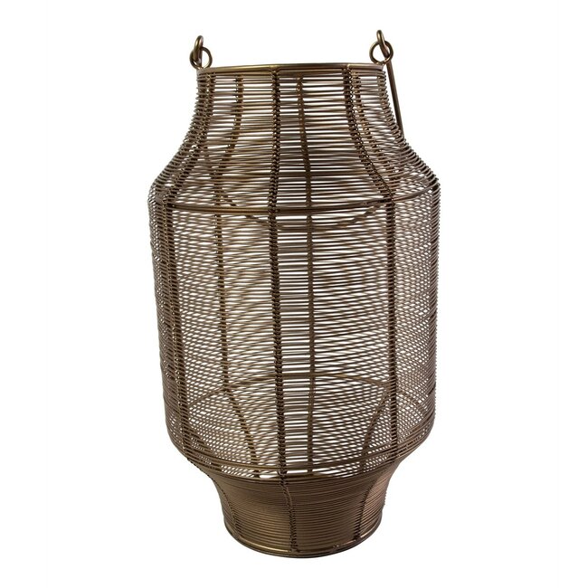 Mars & More Lantaarn Ijzer liora brons h48 d28cm