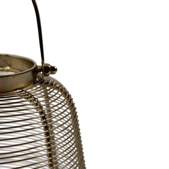 Mars & More Lantaarn met hendel goud h20 d23