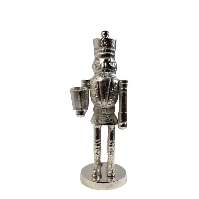 Mars & More Notenkraaker zilver 30x11,5x11cm